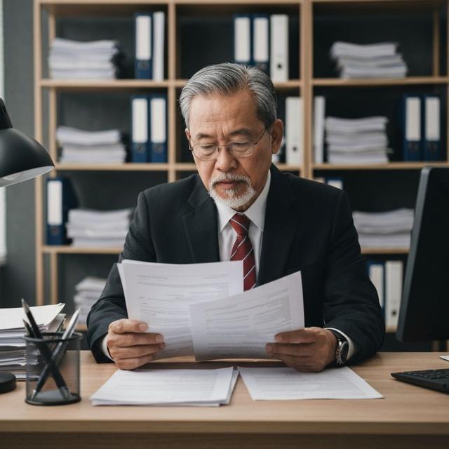 Insurance disputes - person reviewing insurance documents